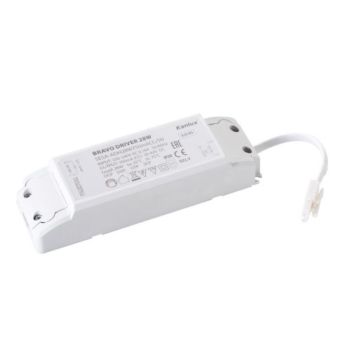 Kanlux 28029 BRAVO DRIVER 28W táp 750mA, LED panelhez