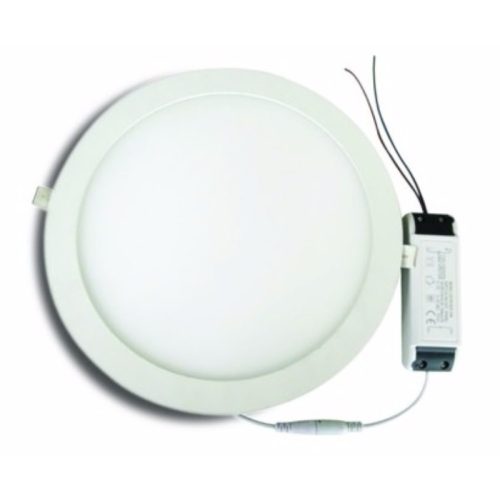 DEL1275 deLux LED panel,12W, 840Lm, 4000K, kerek, 170x20mm, kiv.:160mm, sülly., 110-265V, 55x2835SMD,