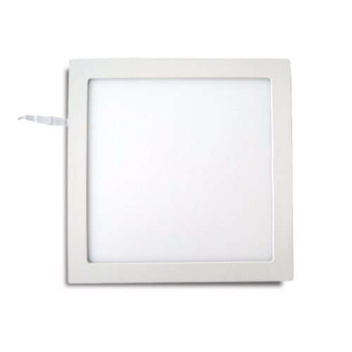 DEL1415 deLux LED mélys./panel,24W,1800Lm, sülly., 3000K, négysz..,300x300x21mm, kiv.: 280x280mm sülly.,110-265V, 120x2835SMD,