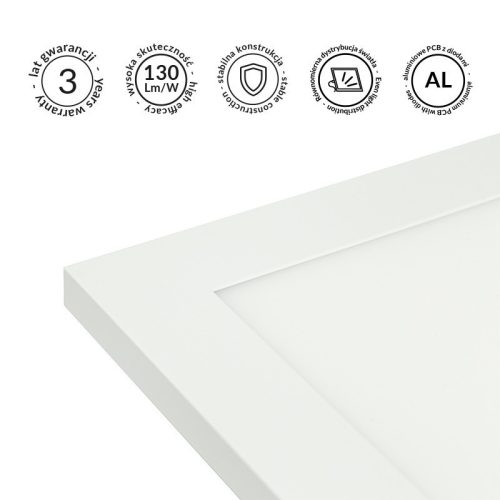 ORO-PANEL-LED-VELA-60X60-40W-DW-III LED panel, ORO07044 SpectrumLED