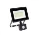 NOCTIS LUX 3 LED reflektor SMD 230V 30W IP44 CW fekete mozgásérzékelős reflektor, SLI029050CW_CZUJNIK_PW SpectrumLED