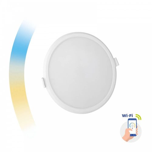 ALGINE 12W CCT+DIM Wi-Fi Spectrum SMART round, recessed, SLI038016CCT SpectrumLED