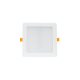 DURE 3 DOWNLIGHT 18W CW 230V 110DEG IP54 IK06 168X168X34 WHITE SQUARE INTEGRATED DRIVER Süllyesztett lámpatest, SLI043011CW_PW SpectrumLED