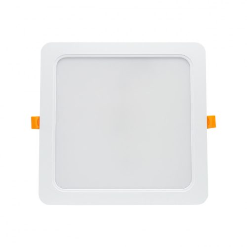 DURE 3 DOWNLIGHT 24W CW 230V 110DEG IP54 IK06 220X220X34 WHITE SQUARE INTEGRATED DRIVER Süllyesztett lámpatest, SLI043012CW_PW SpectrumLED