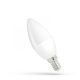 LED gyertya C37 E14 230V 1W WW, LED izzó, fényforrás, WOJ14451 SpectrumLED