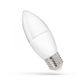 LED gyertya C37 E27 230V 4W NW, LED izzó, fényforrás, WOJ14507 SpectrumLED