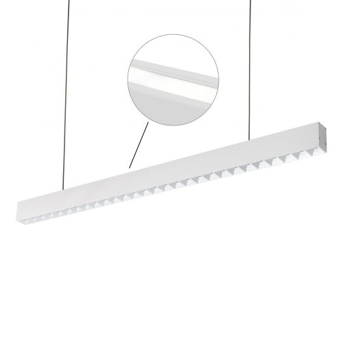 ALLDAY INSPIRE TWO SIDES DARK LIGHT 50° Fehér 830 39W 230V 112 cm Fehér Lineáris lámpatest, WOJP06577 SpectrumLED