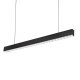 ALLDAY INSPIRE ONE DARK LIGHT 50° Fehér 830 55W 230V 168 cm Fekete Lineáris lámpatest, WOJP06739 SpectrumLED