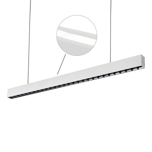 ALLDAY INSPIRE TWO SIDES DARK LIGHT 80° Fekete 840 39W 230V 112 cm Fehér Lineáris lámpatest, WOJP07891 SpectrumLED